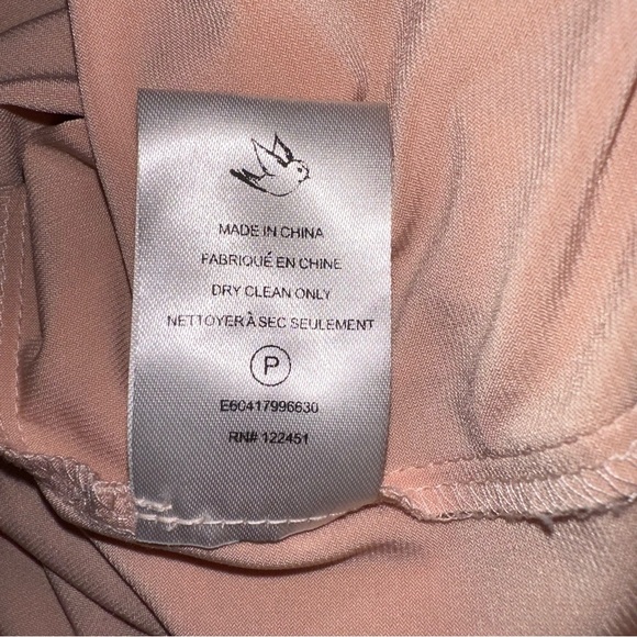 Erin Fetherstone - Lace Stripes Pencil Sheath Dress Pink Coral - Picture 7 of 7